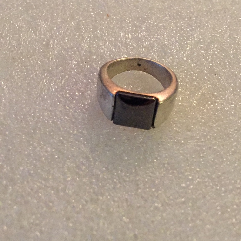 Vintage hematite ring